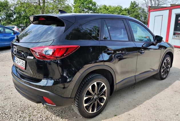 Mazda CX-5 cena 84950 przebieg: 155000, rok produkcji 2015 z Krośniewice małe 562